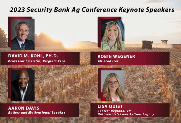 Ag Conference Speakers